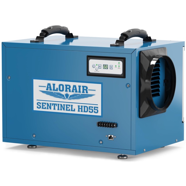 AlorAir Sentinel HD55 crawl space dehumidifier