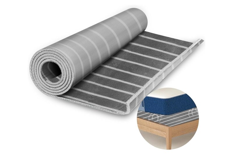 Breathable mesh mattress underlay for platform beds